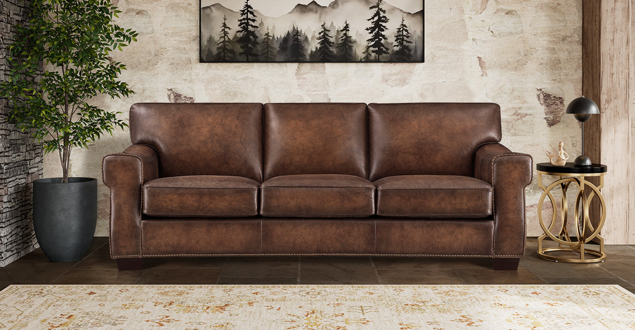 Capri Leather Sofa Collection